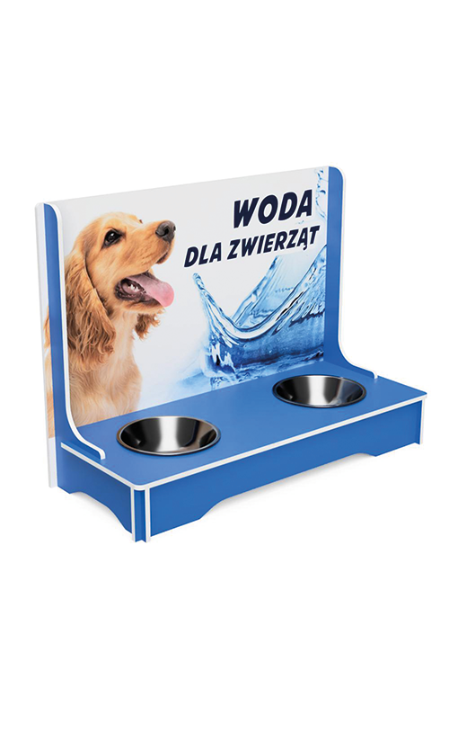 Stand für die Hundeschüssel mit Wasser - przykład produktu
